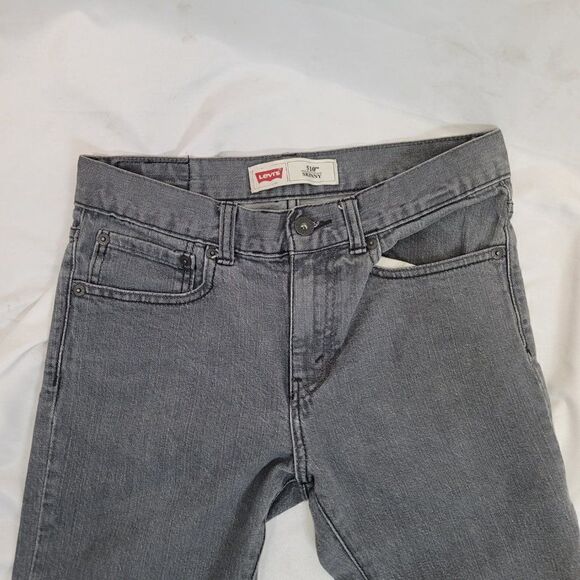 Vintage Levi's Black/Grey Jeans 510 Skinny - Picture 3 of 10